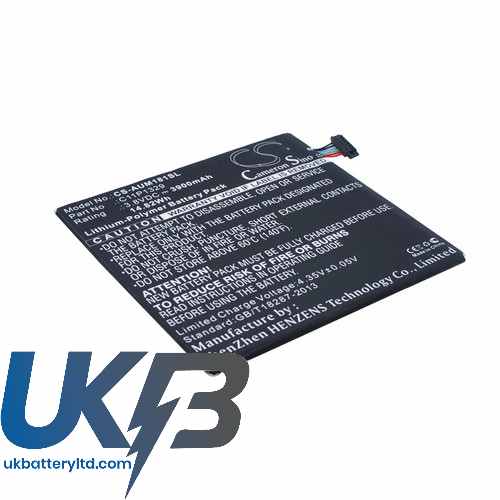 Asus C11P1329 AST21 ME181C ME581CL Compatible Replacement Battery