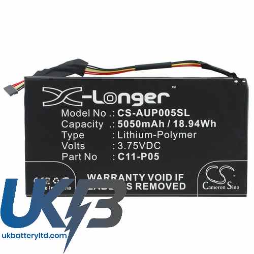 ASUS C11 P05 Compatible Replacement Battery