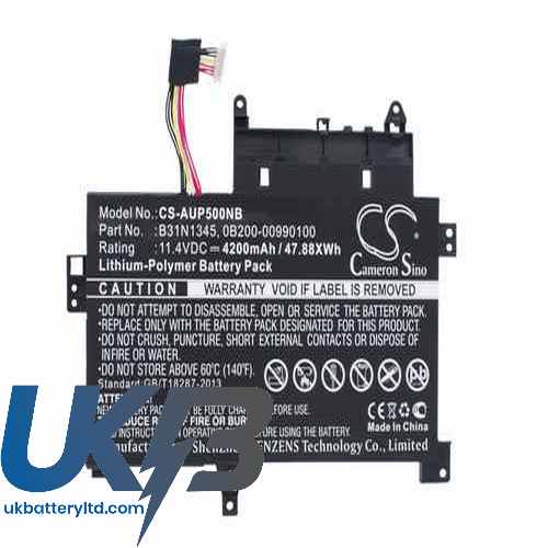Asus B31N1345 Compatible Replacement Battery