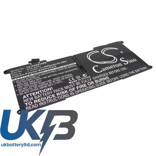 ASUS ZenBookUX21 Compatible Replacement Battery