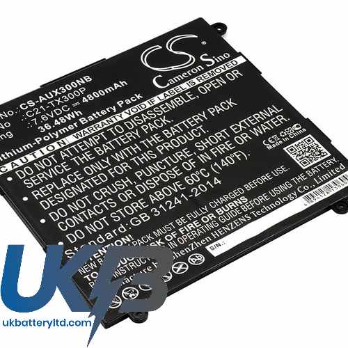 ASUS C21 TX300P Compatible Replacement Battery
