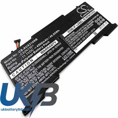 Asus ZENBOOK UX31LA-US51T Compatible Replacement Battery