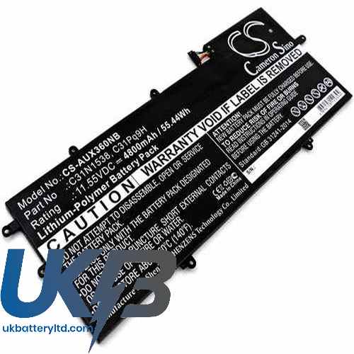 Asus Zenbook Flip UX360UA-C4160T Compatible Replacement Battery