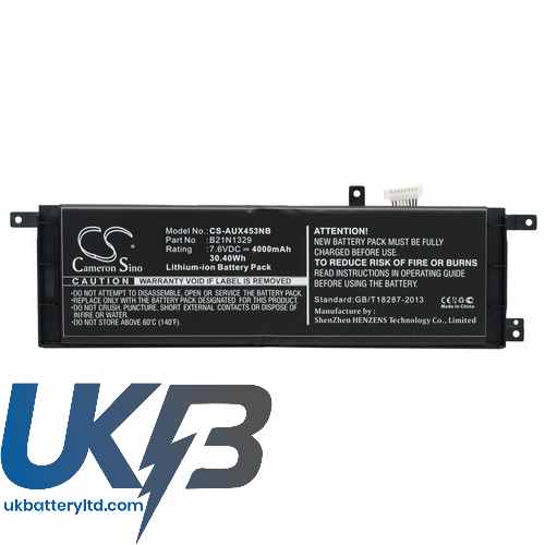 ASUS F553M Compatible Replacement Battery