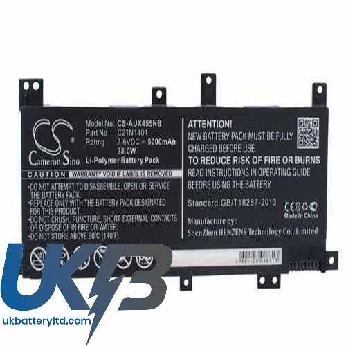 Asus R455YA Compatible Replacement Battery