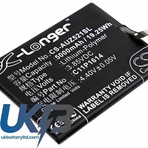 ASUS ZC521TL Compatible Replacement Battery