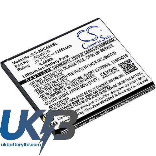 Archos AC40CTI Compatible Replacement Battery