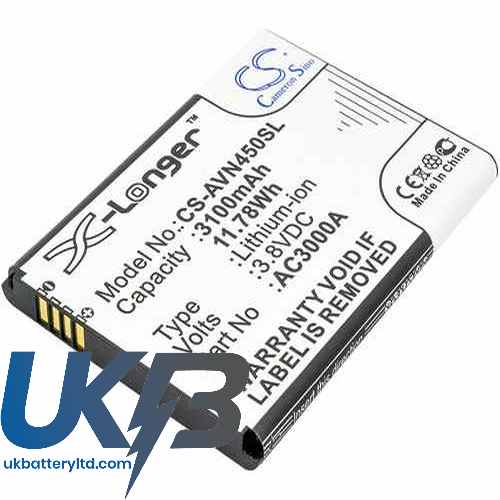 Archos AC3000B Compatible Replacement Battery