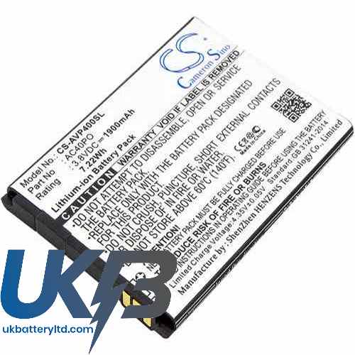 Archos AC40PO Compatible Replacement Battery