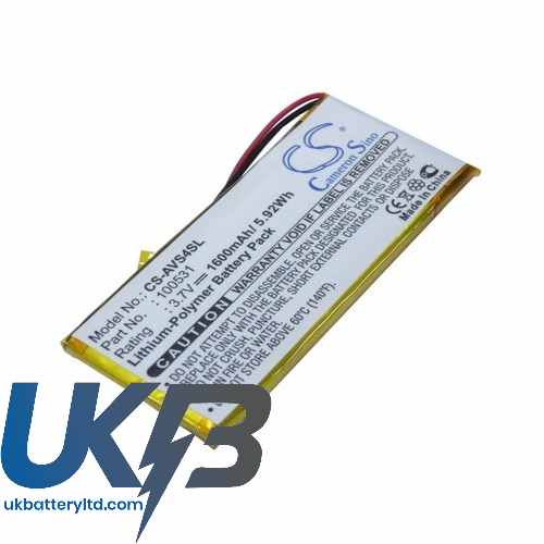 ARCHOS 43VisionEU Compatible Replacement Battery