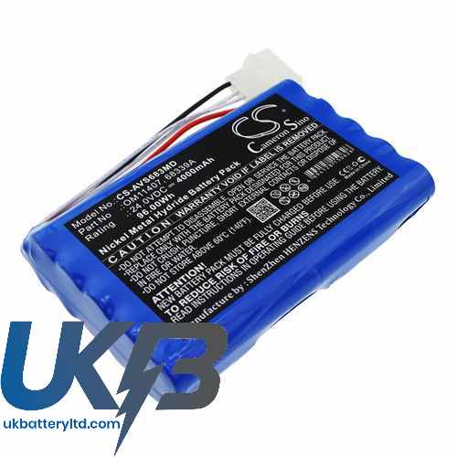 Viasys Healthcare B11407 Compatible Replacement Battery
