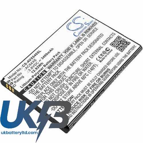 Archos 64 Xenon Compatible Replacement Battery