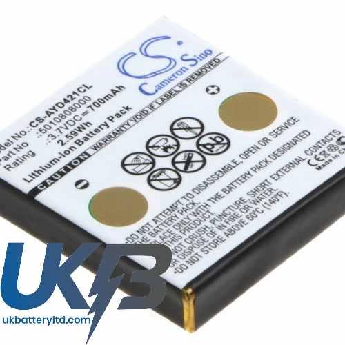 Avaya 5010808000 D4 Office FC4 Compatible Replacement Battery