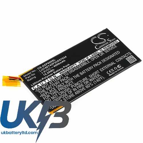 Amazing Li3740T42P3hD57034 P6 Compatible Replacement Battery