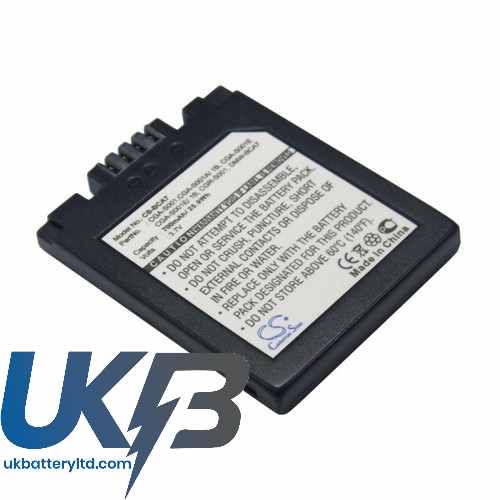 PANASONIC CGA S001A-1B Compatible Replacement Battery