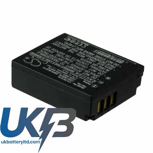 PANASONIC Lumix DMC TZ3K Compatible Replacement Battery