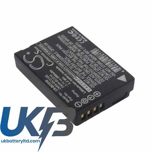 PANASONIC Lumix DMC ZS8S Compatible Replacement Battery