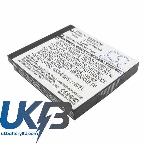 PANASONIC Lumix DMC FX80GK Compatible Replacement Battery