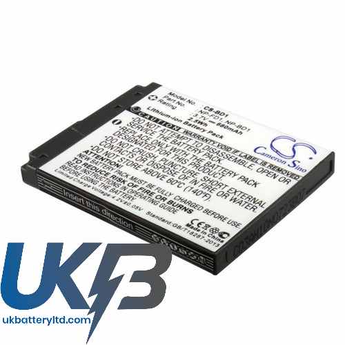 SONY NP FD1 Compatible Replacement Battery