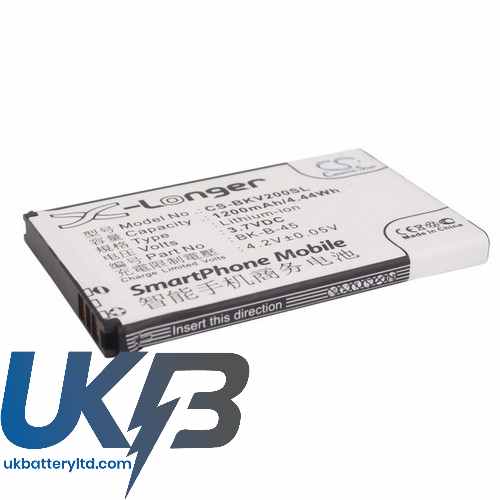 BBK BK B 45 Compatible Replacement Battery