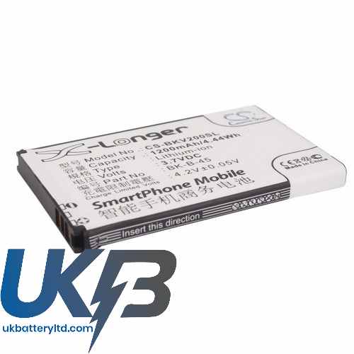 BBK VIVOV2 Compatible Replacement Battery