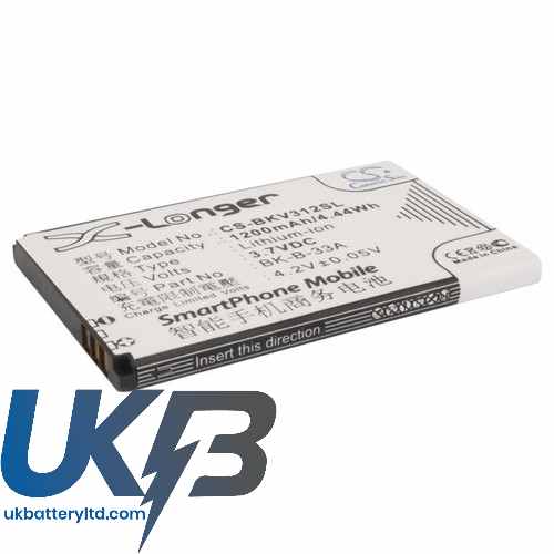 BBK VIVOk302+ Compatible Replacement Battery