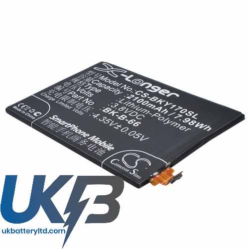 BBK VIVOY17t Compatible Replacement Battery