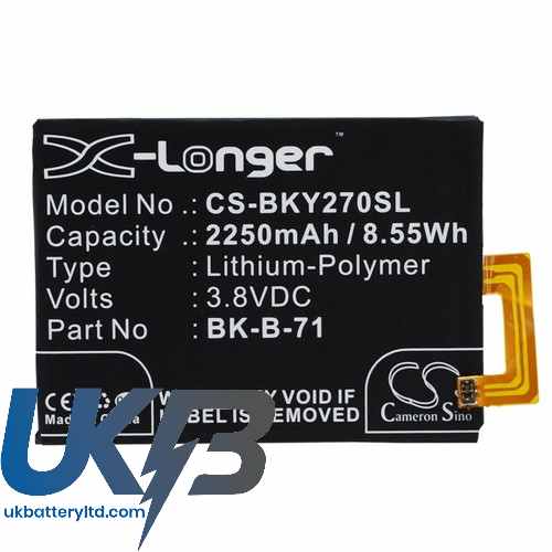 BBK VIVOY18 Compatible Replacement Battery