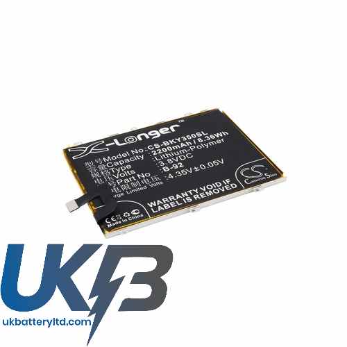 BBK BK B 92 Compatible Replacement Battery