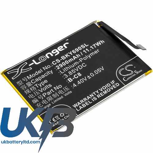 BBK 1714 Compatible Replacement Battery