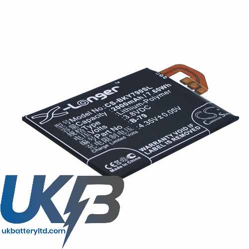 BBK B 79 Compatible Replacement Battery