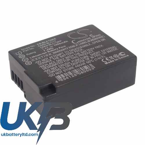 PANASONIC DMW BLC12GK Compatible Replacement Battery