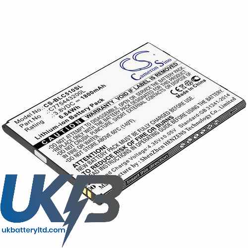 BLU C5L Compatible Replacement Battery