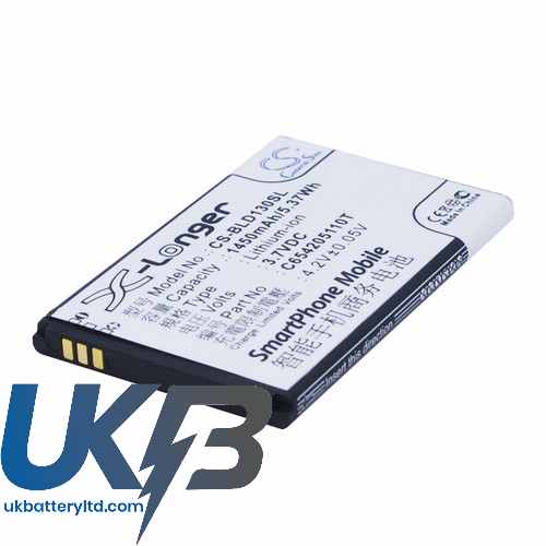 BLU C654205110T A130a D120 D130 Compatible Replacement Battery