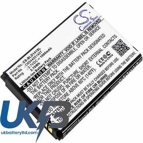 BLU D141K Compatible Replacement Battery