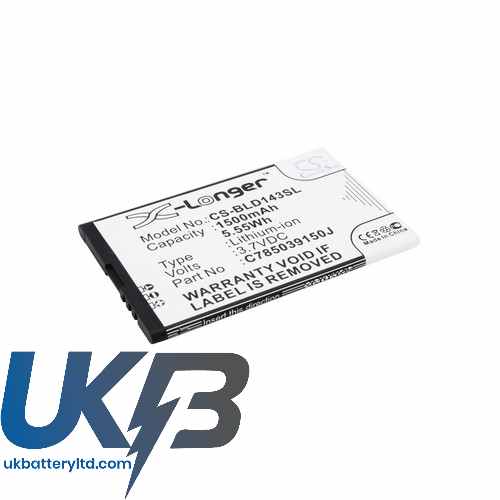 BLU C785039150J D143K Dash Jr 4.0 K Compatible Replacement Battery