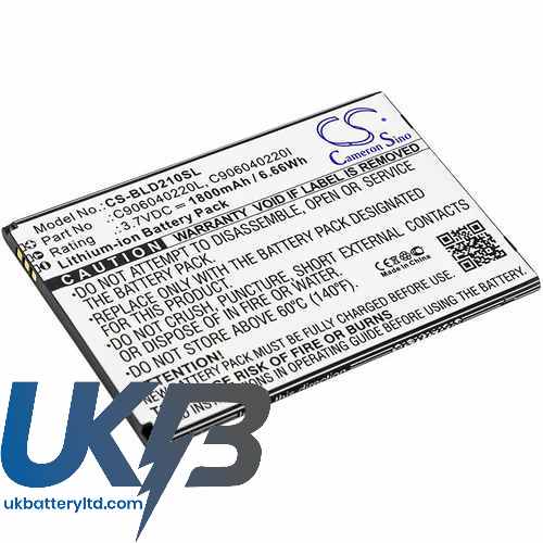 BLU C906040220L Compatible Replacement Battery