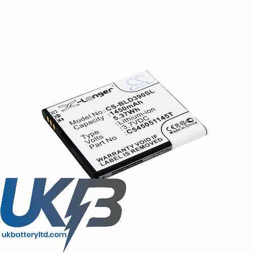 BLU C545051145T D050L D050u D070 Compatible Replacement Battery