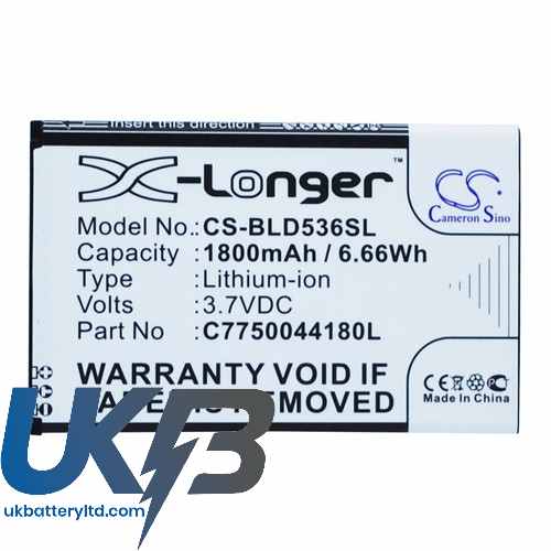 BLU C7750044180L Compatible Replacement Battery