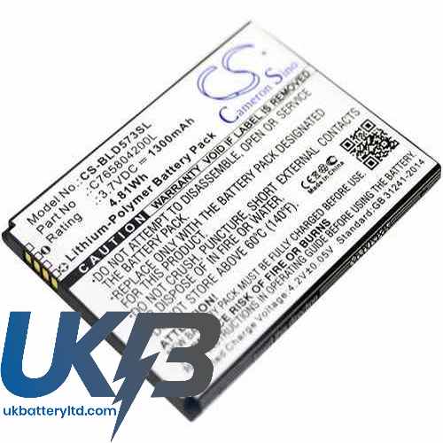 BLU C765804200L Compatible Replacement Battery