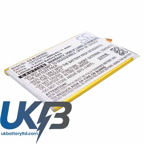 BLU D830U Compatible Replacement Battery