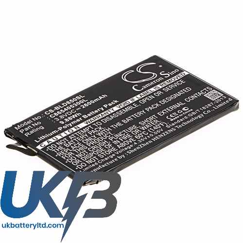 BLU C865405300L Compatible Replacement Battery