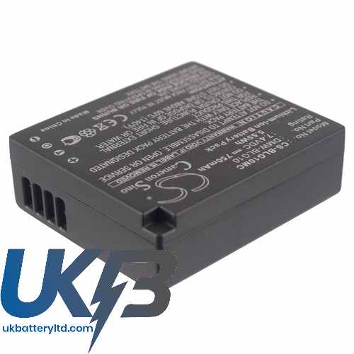 PANASONIC Lumix DMC LX100K Compatible Replacement Battery