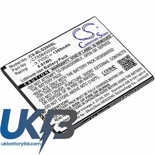 BLU S010Q Compatible Replacement Battery