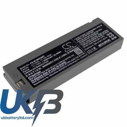 BIOLIGHT Moniteur M9000A Compatible Replacement Battery