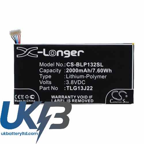 BLU L132L Compatible Replacement Battery