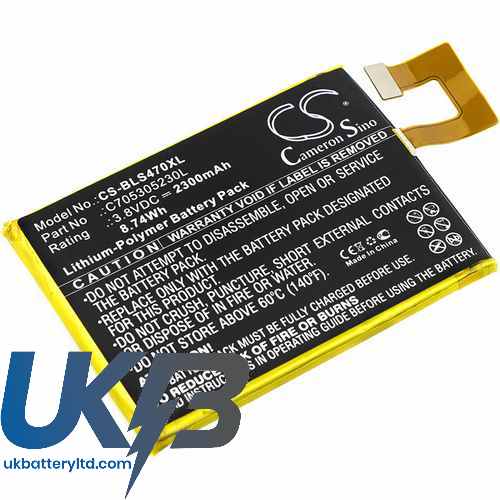 BLU Selfie S470 Compatible Replacement Battery