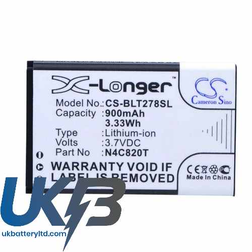 BLU N4C600T Compatible Replacement Battery