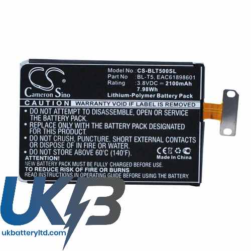 LG Nexus 416GB Compatible Replacement Battery