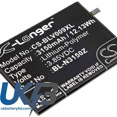 BLU BL N3150Z Compatible Replacement Battery